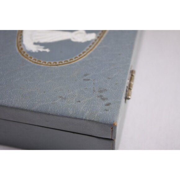 Vintage Mary Grey Hosiery box, Deluxe craft Chicago 3 graces cameo lingerie - Picture 10 of 10